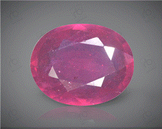 Natural Ruby Certified  4.15CTS-17668